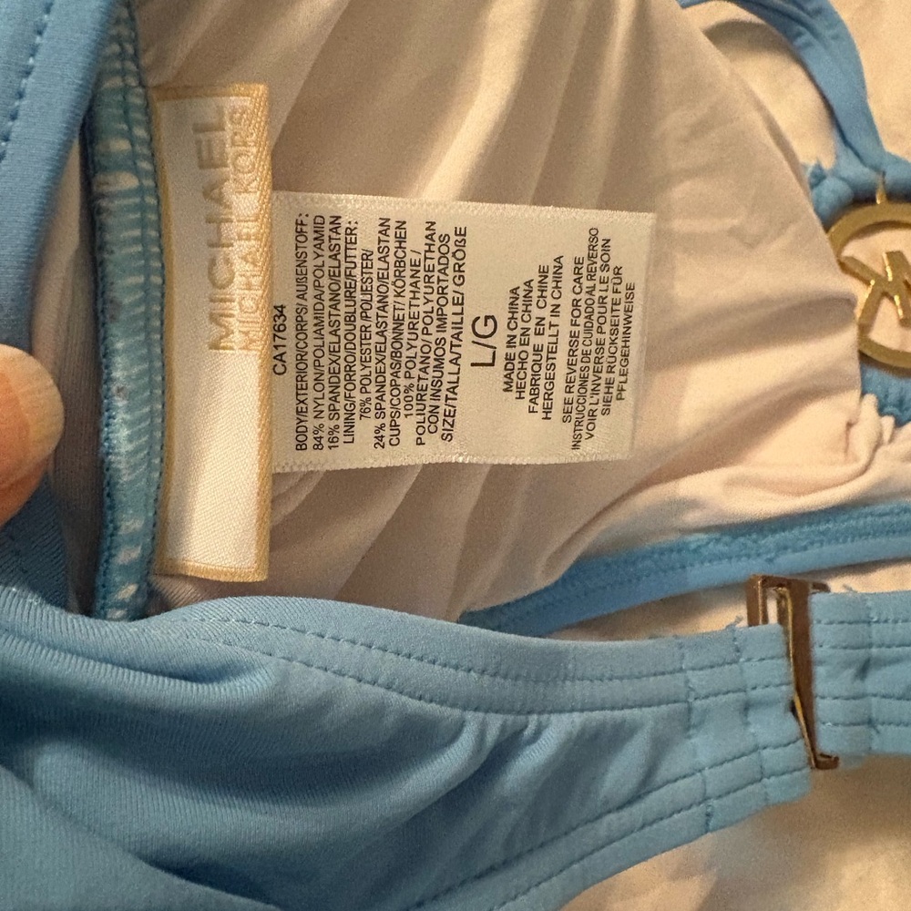 Michaels Light Blue Bikini Set - Picture 4 of 4